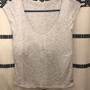 Vuori Light Gray Top